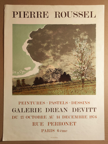 Pierre roussel affiche - pierre,