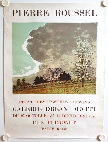 Affiche pierre rousssel - affiche,