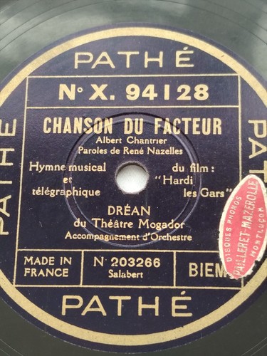Drean chanson facteur - du, /