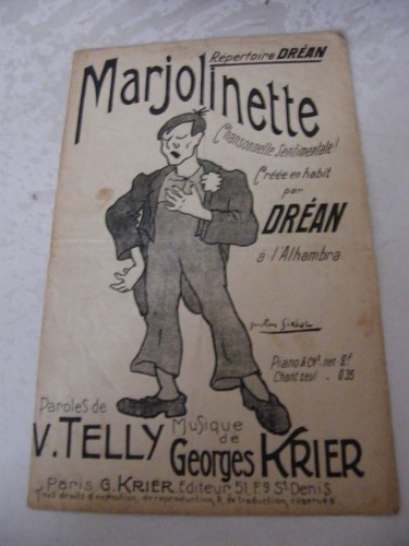 Spartito marjolinette drean - spartito,