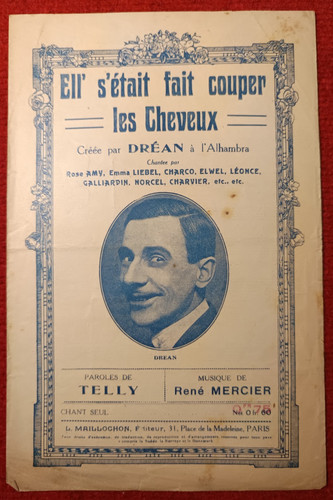 Partition chanson ell - -, ell'